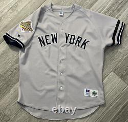 Authentic 1996 World Series Derek Jeter New York Yankees Baseball Jersey Sz 48