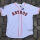 Authentic Jose Altuve Houston Astros 2017 World Series Champions Home Jerset Xl