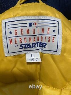 Authentic Starter Jacket Size L Vintage 1998 World Series NYY Champions