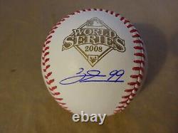 Autographed So Taguchi Signed 2008 World Series Baseball Phillies JSA COA