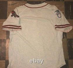 BALTIMORE ORIOLES Vintage 1990s Baseball Script STARTER Jersey Sewn jacket XL