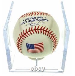 BOB BRENLY Autographed 2001 World Series Official Baseball