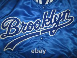 BROOKLYN DODGERS Vtg 80s 90s STARTER Cooperstown Collection Baseball Jacket L