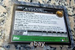 BUSTER POSEY 2010 Bowman GOLD Rookie Card RC 3 World Series Rings ROY MVP HOT $$