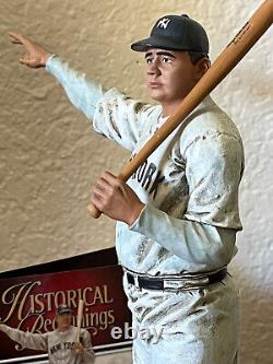 Babe Ruth Ny Yankees Historical Beginnings Statue 1932 World Series Called Shot