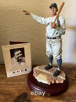 Babe Ruth Ny Yankees Historical Beginnings Statue 1932 World Series Called Shot