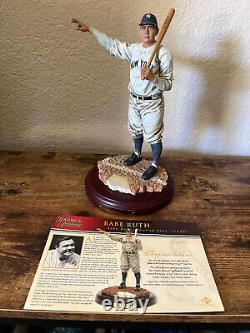 Babe Ruth Ny Yankees Historical Beginnings Statue 1932 World Series Called Shot