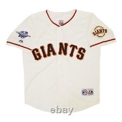 Barry Bonds San Francisco Giants 2002 World Series Home Jersey Men's (M-2XL)