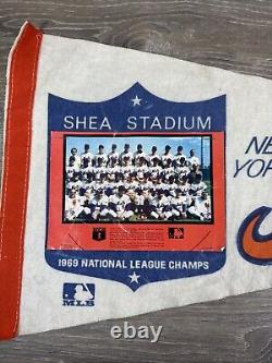 Baseball 69 New York Mets National League Champions World Series Champs Pennant