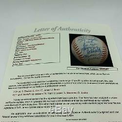 Beautiful 1995 Atlanta Braves WS Champs Team Signed World Series Baseball JSA