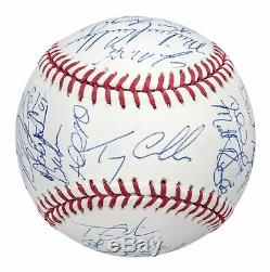 Beautiful 2015 New York Mets Team Signed World Series Baseball 30 Sigs PSA DNA