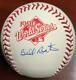 Billy Bates Autographed Rawlings Official 1990 World Series Baseball Very Rare
