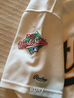 Bob Welch Oakland Athletics 1988 Game Used World Series Jersey+Glove+2 Hats LOAs
