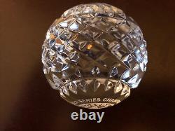 Boston Red Sox 2004 World Champions Waterford Crystal Baseball Paperweight -Rare