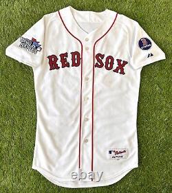 Boston Red Sox David Ortiz Authentic 2013 World Series MLB Baseball Jersey Home