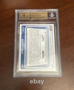 Bowman Perfect Game Corey Seager RC BGS 9.5/10 Auto MVP World Series # 137/235