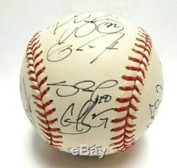 Brandon Crawford Belt Buster Posey 2012 Autographed TEAM Signed Baseball Giants