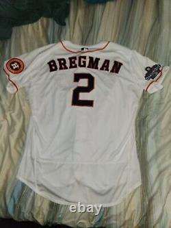 Bregman Astros 2022 World Series Champions Authentic Nike Baseball Jersey 52 Nwt
