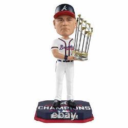 Brian Snitker Atlanta Braves 2021 World Series Champions Bobblehead MLB Baseball