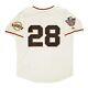 Buster Posey 2010 San Francisco Giants Cream Home World Series Men's Jersey