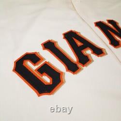 Buster Posey 2010 San Francisco Giants Cream Home World Series Men's Jersey