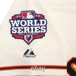 Buster Posey 2012 San Francisco Giants Cream Home World Series Men's Jersey