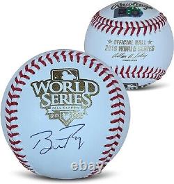 Buster Posey Autographed 2010 World Series Signed Baseball MLB COA + Case