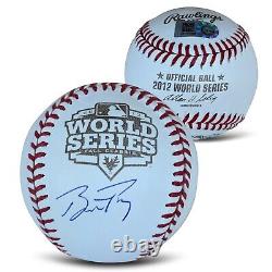 Buster Posey Autographed 2012 World Series Signed Baseball MLB Authenticated COA