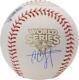 Cc Sabathia New York Yankees Autographed 2009 World Series Logo Baseball