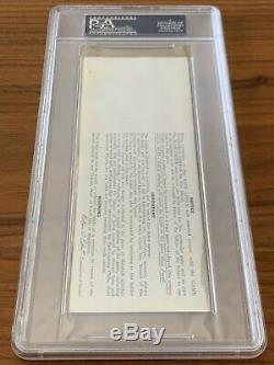 CLINCHER! 1968 World Series Game 7 Tigers Cardinals Full Unused Ticket PSA 4