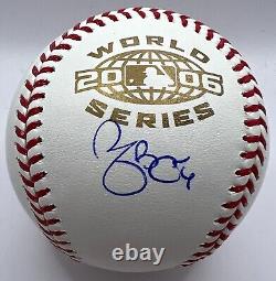 Cardinals Yadier Molina Signed 2006 World Series Baseball Beckett Witnessed