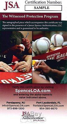 Cardinals Yadier Molina Signed Autographed 2006 World Series Baseball JSA Auth