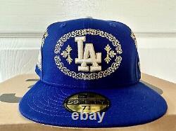 Charro x New Era Los Angeles Dodgers 59FIFTY Fitted Hat 7 1/4 WORLD SERIES PATCH