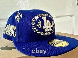 Charro x New Era Los Angeles Dodgers 59FIFTY Fitted Hat 7 1/4 WORLD SERIES PATCH