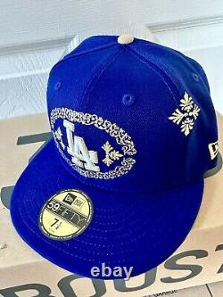 Charro x New Era Los Angeles Dodgers 59FIFTY Fitted Hat 7 1/4 WORLD SERIES PATCH