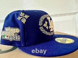 Charro x New Era Los Angeles Dodgers 59FIFTY Fitted Hat 7 1/4 WORLD SERIES PATCH