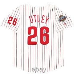 Chase Utley 2008 Philadelphia Phillies World Series Home/Road/Alt Men's Jersey