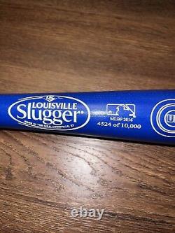 Chicago Cubs 2016 World Series Bat Numbered Edition