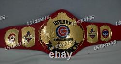 Chicago Cubs MLB World Series Baseball Championship Belt 2MM Brass