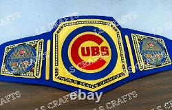 Chicago Cubs MLB World Series Baseball Championship Belt 2MM Brass