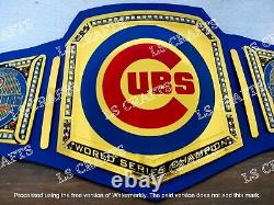 Chicago Cubs MLB World Series Baseball Championship Belt 2MM Brass