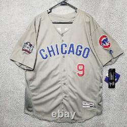 Chicago Cubs Majestic Javier Baez Stitched Jersey 2016 World Series Patch Sz 48