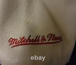 Chicago Cubs Mitchell & Ness Suade Leather & Wool Baseball Jacket men's size-XL