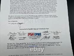 Chicago White Sox 2005 World Series MLB Baseball PSA/ DNA COA 26 Auto AT1123-193