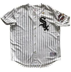 Chicago White Sox World Series Champs Authentic 48 XL Baseball Jersey Majestic