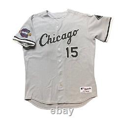 Chicago White Sox Ybarra MLB 05' World Series Majestic Jersey Adult Size 48