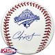 Chipper Jones Braves Signed Autographed 1995 World Series Game Baseball Jsa Auth