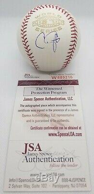 Chris Carpenter Signed 2006 World Series Baseball Jsa Wpp Coa St Louis Cardinals