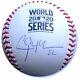 Clayton Kershaw Hand Signed Autographed 2020 World Series Baseball Dodgers Mlb