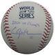 Clayton Kershaw Signed Autographed 2020 World Series Champ Baseball Dodgers Fan